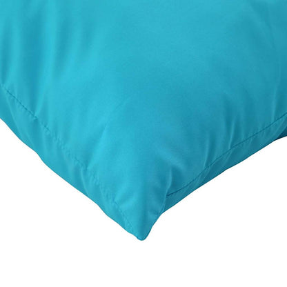 Cuscini Scatter 4 pcs Turchese 50 x 50 cm Tessuto in Poliestere | homemem39
