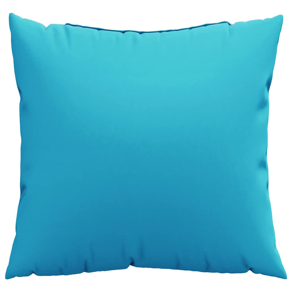 Cuscini Scatter 4 pcs Turchese 50 x 50 cm Tessuto in Poliestere | homemem39