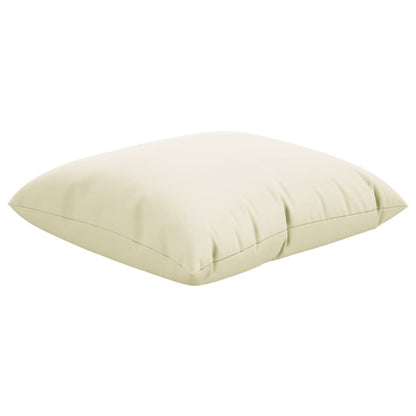 Cuscini per Divano 4 pz Crema 60x60 cm in Tessuto | homemem39