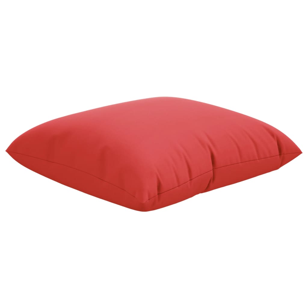 Cuscini per Divano 4 pz Rossi 60x60 cm in Tessuto | homemem39