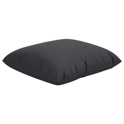 Cuscini per Divano 4 pz Neri 60x60 cm in Tessuto | homemem39
