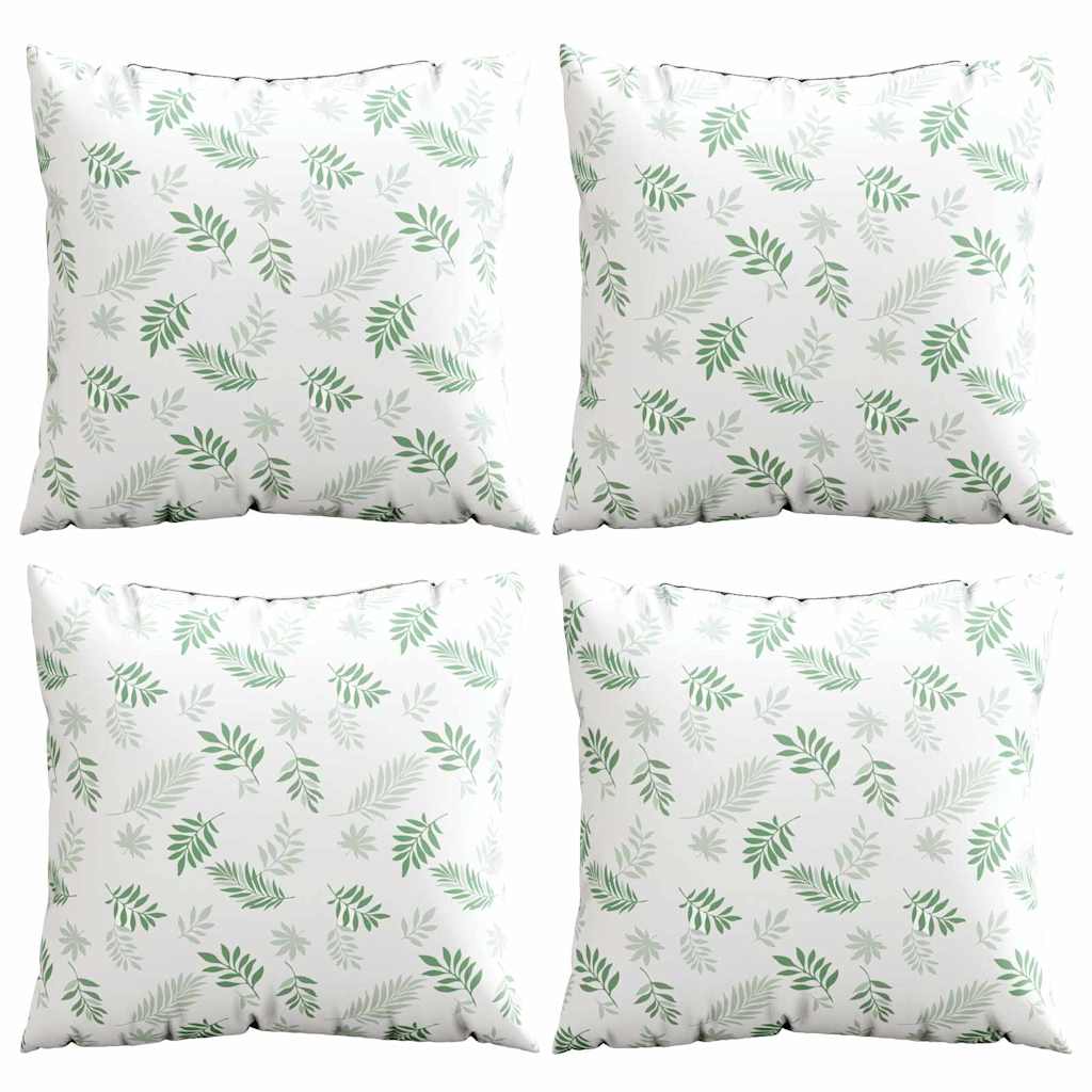 Cuscini Scatter Foglia 4 pcs Motivo Foglia 60 x 60 cm | homemem39