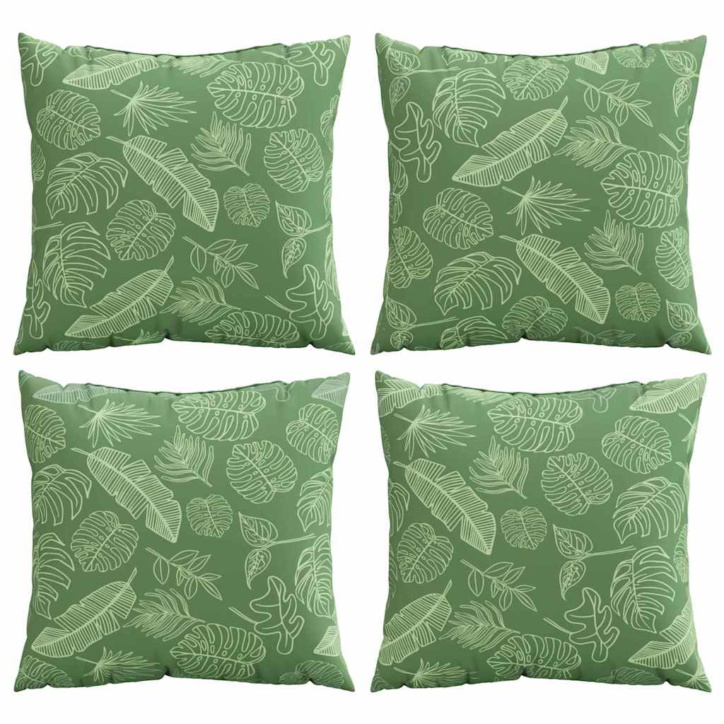 Cuscini Scatter Foglia 4 pcs Motivo Foglia 60 x 60 cm | homemem39