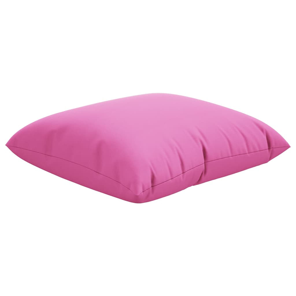 Cuscini Scatter 4 pcs Rosa 60 x 60 cm Tessuto in Poliestere | homemem39