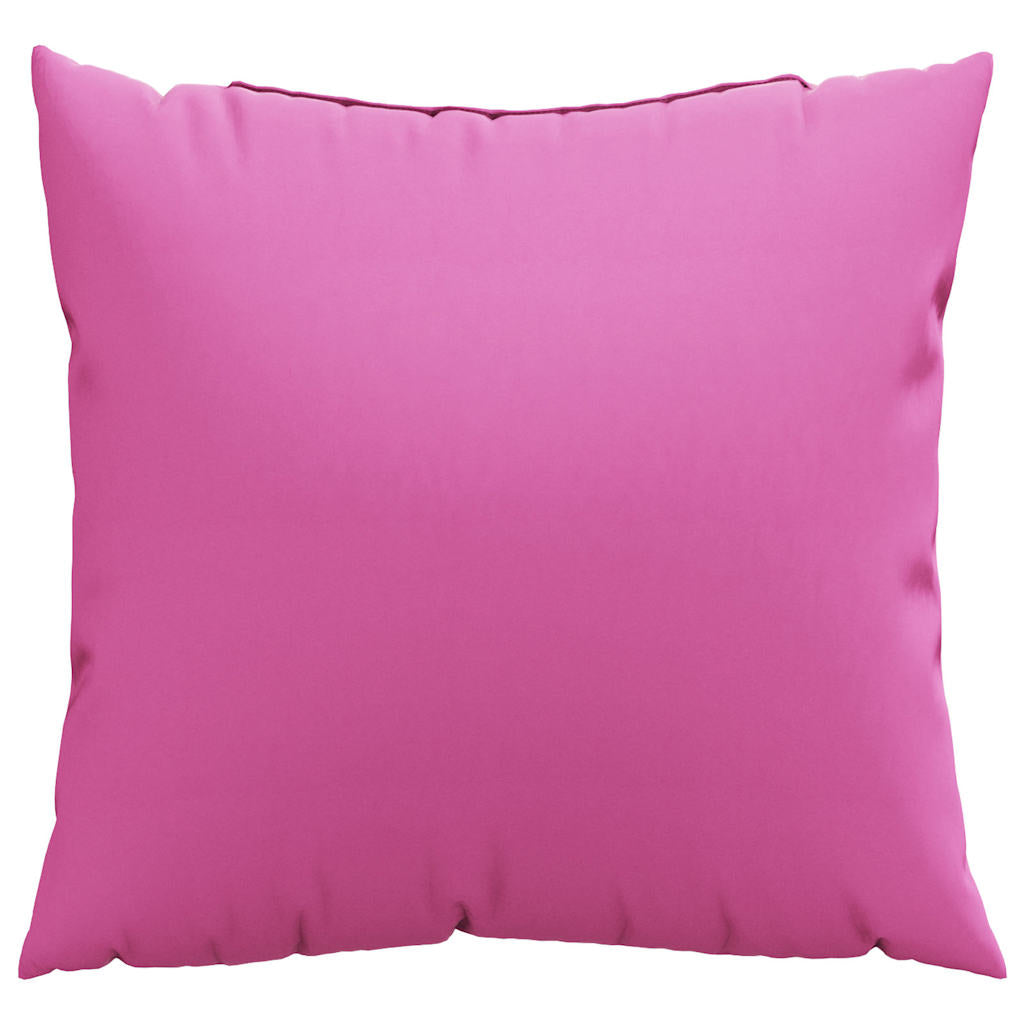 Cuscini Scatter 4 pcs Rosa 60 x 60 cm Tessuto in Poliestere | homemem39