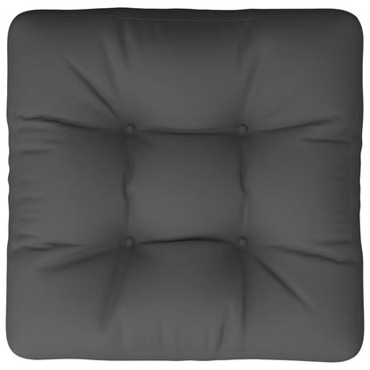 Cuscino per Pallet Antracite 50x50x12 cm in Tessuto | homemem39