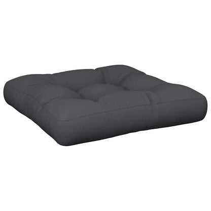 Cuscino per Pallet Nero 50x50x12 cm in Tessuto | homemem39