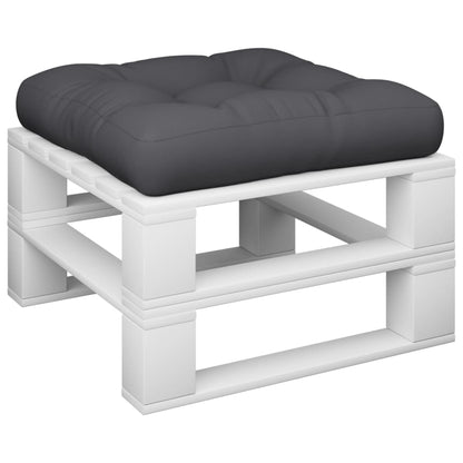 Cuscino per Pallet Nero 50x50x12 cm in Tessuto | homemem39