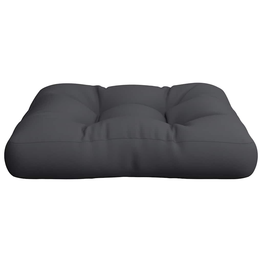 Cuscino per Pallet Nero 50x50x12 cm in Tessuto | homemem39