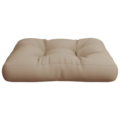 Cuscino per Pallet Tortora 50x50x12 cm in Tessuto | homemem39