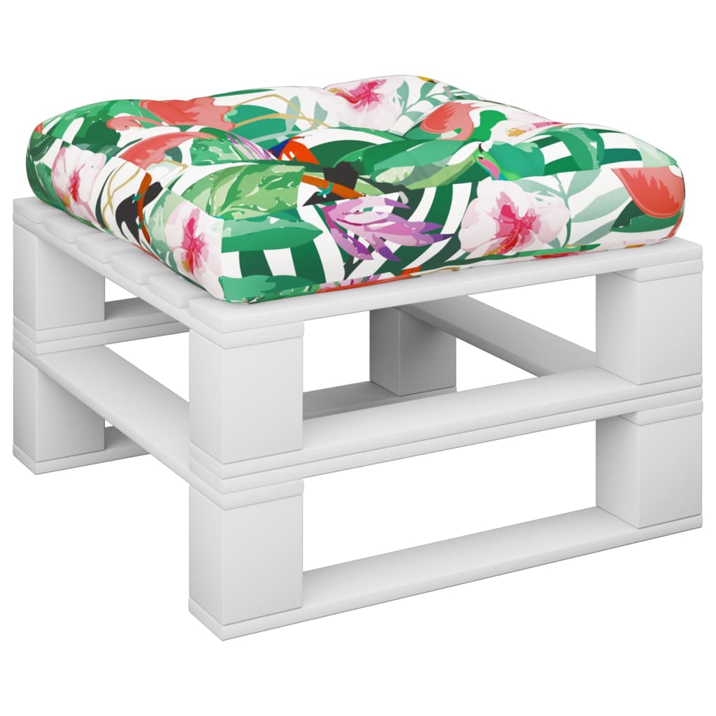 Cuscino per Pallet Multicolore 50x50x12 cm in Tessuto | homemem39