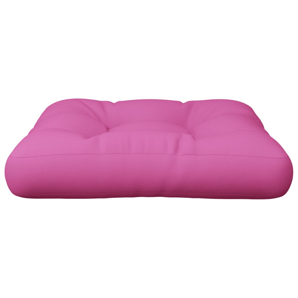 Cuscino per Pallet Rosa 50x50x12 cm Tessuto | homemem39