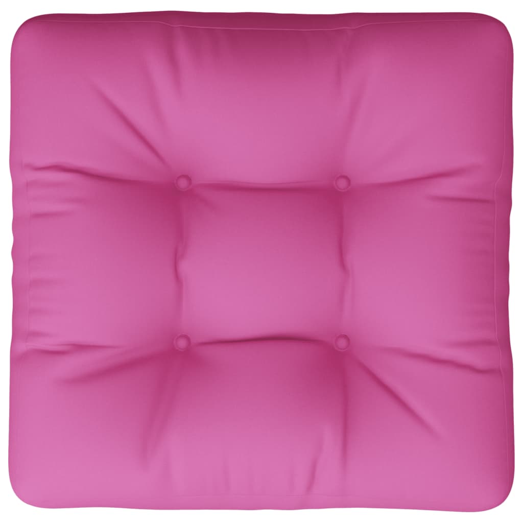 Cuscino per Pallet Rosa 50x50x12 cm Tessuto | homemem39