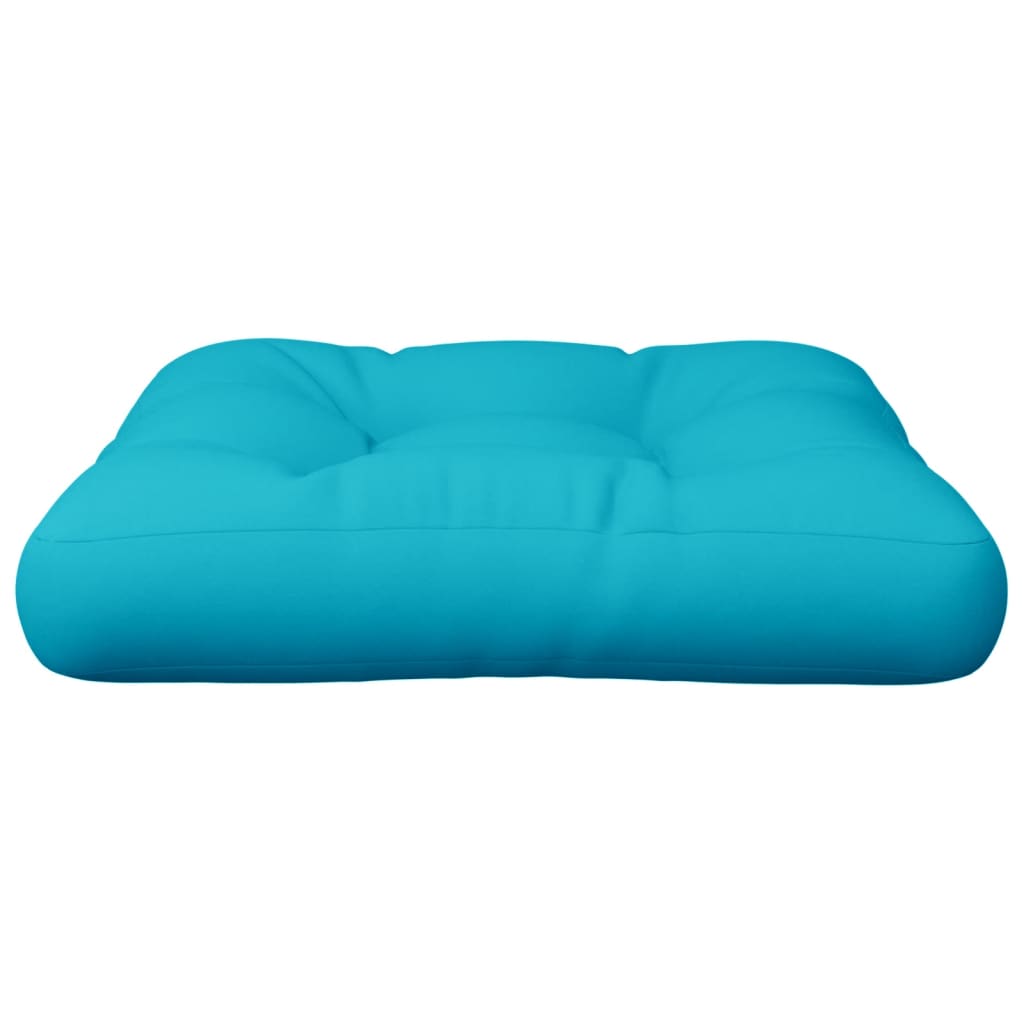 Cuscino per Pallet Turchese 50x50x12 cm Tessuto | homemem39