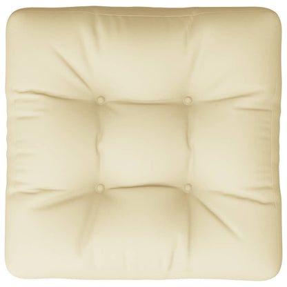 Cuscino per Divano Pallet Crema 60x60x12 cm | homemem39