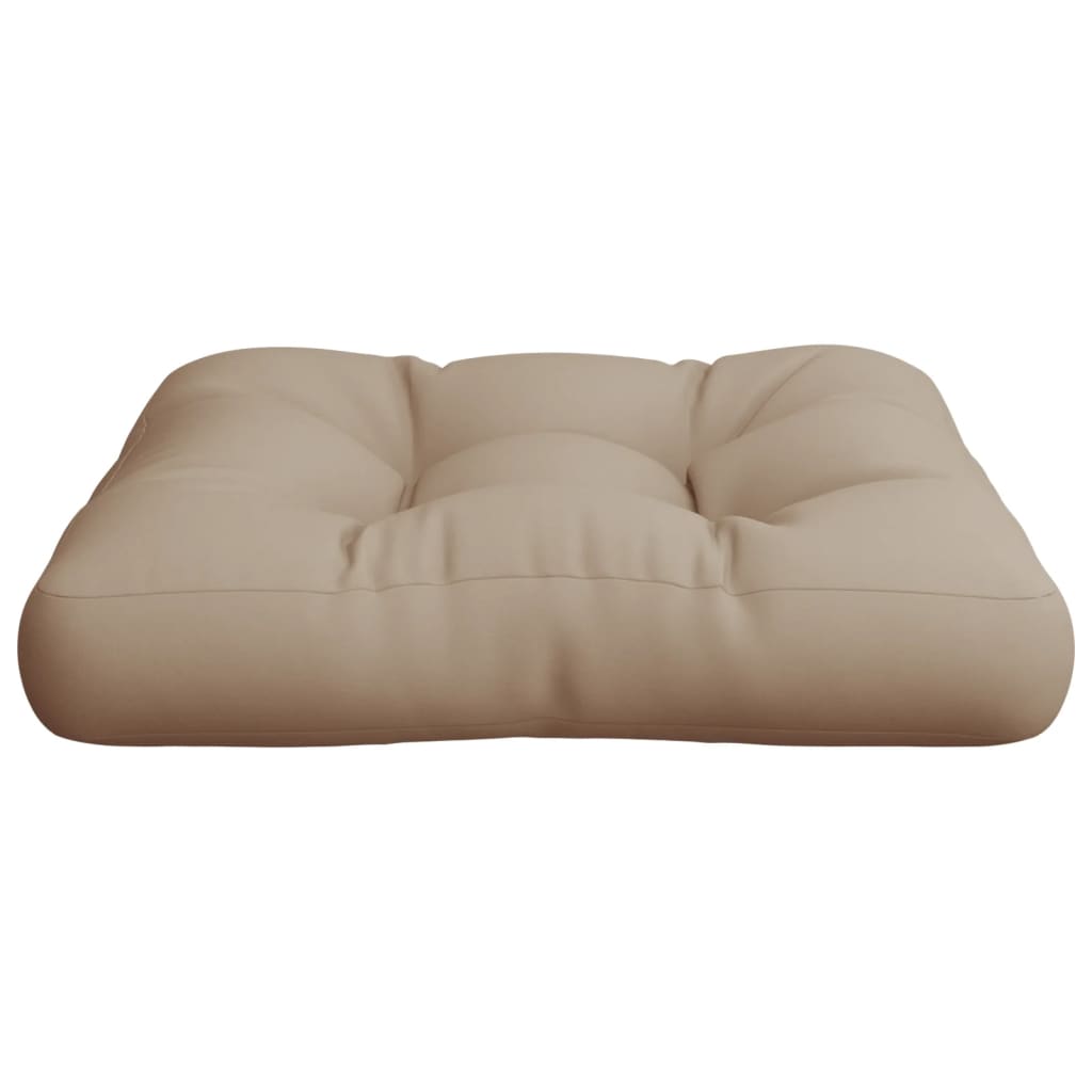 Cuscino per Pallet Tortora 60x60x12 cm in Tessuto | homemem39