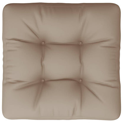Cuscino per Pallet Tortora 60x60x12 cm in Tessuto | homemem39