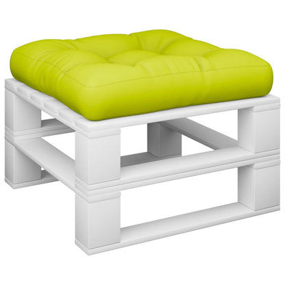 Cuscino per Pallet Verde Brillante 60x60x12 cm in Tessuto | homemem39