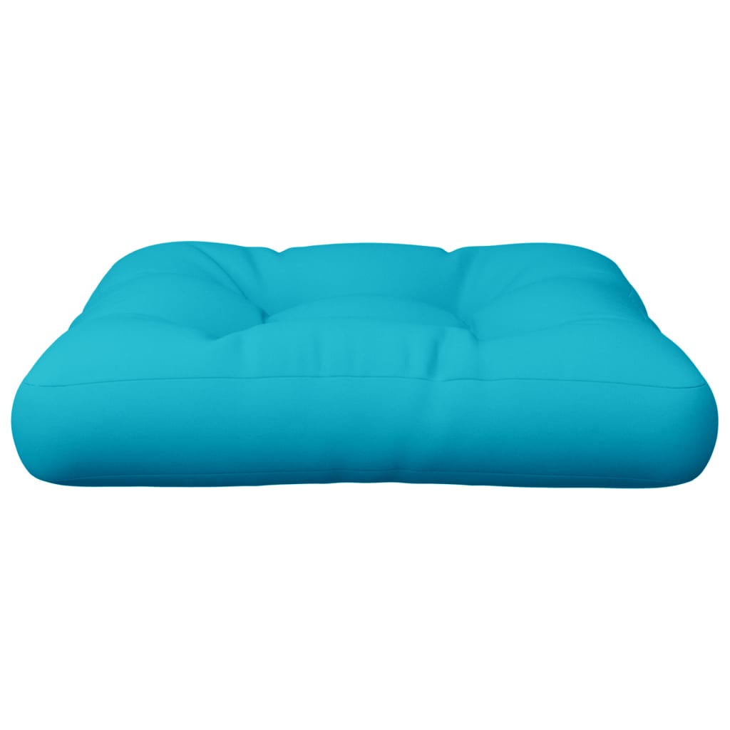 Cuscino per Pallet Turchese 60x60x12 cm Tessuto | homemem39