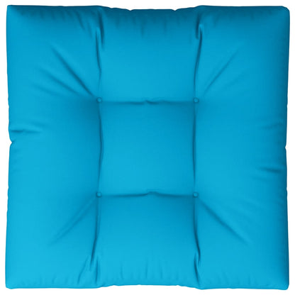 Cuscino per Pallet Blu 70x70x12 cm in Tessuto | homemem39