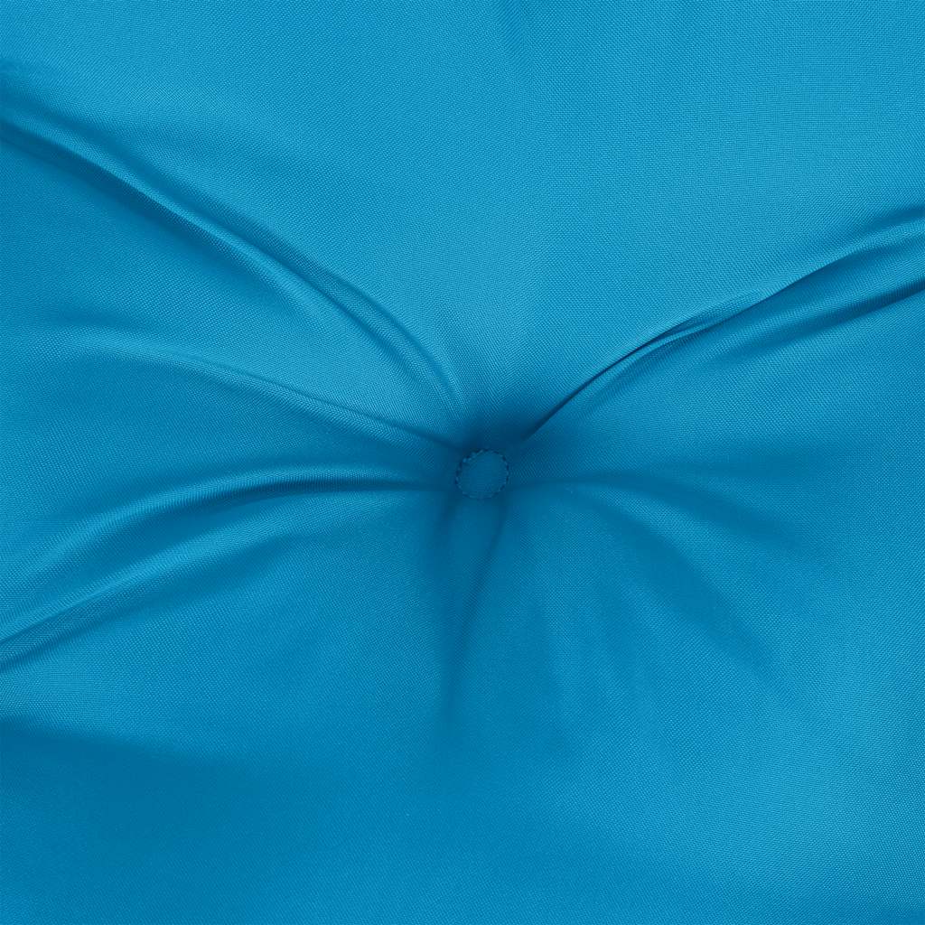 Cuscino per Pallet Blu 70x70x12 cm in Tessuto | homemem39