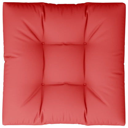 Cuscino per Pallet Rosso 70x70x12 cm in Tessuto | homemem39