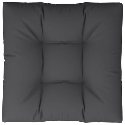 Cuscino per Pallet Nero 70x70x12 cm in Tessuto | homemem39