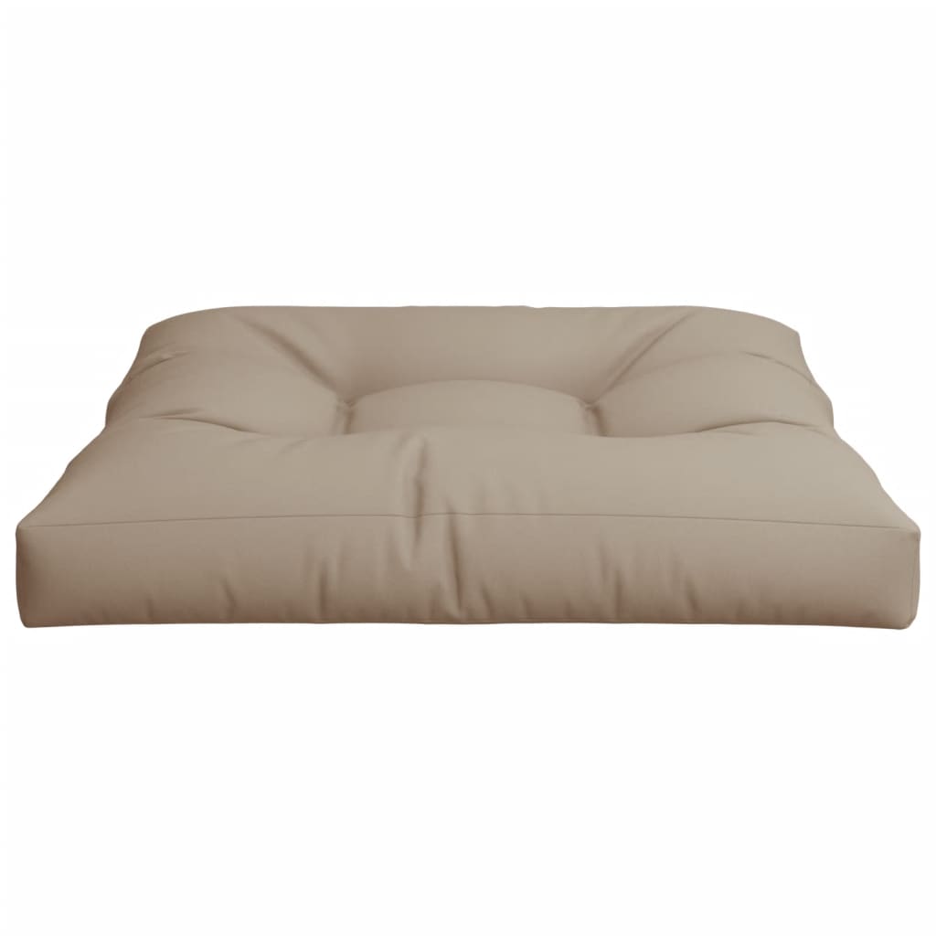 Cuscino per Pallet Tortora 70x70x12 cm in Tessuto | homemem39