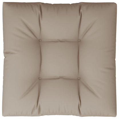 Cuscino per Pallet Tortora 70x70x12 cm in Tessuto | homemem39