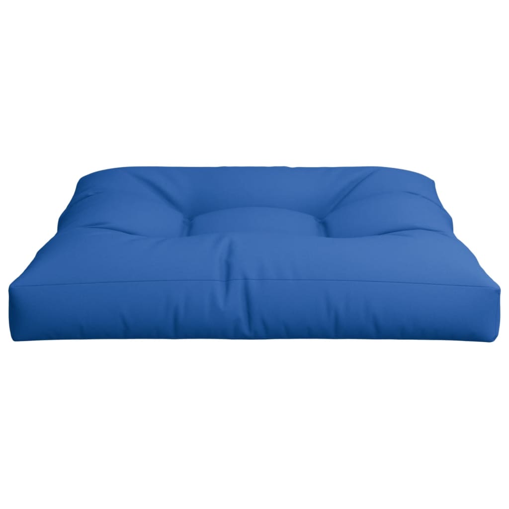 Cuscino per Pallet Blu Reale 70x70x12 cm in Tessuto | homemem39