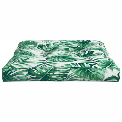 Cuscino per Pallet Motivo a Foglie 70x70x12 cm | homemem39