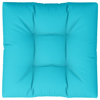 Cuscino per Pallet Turchese 70x70x12 cm Tessuto | homemem39