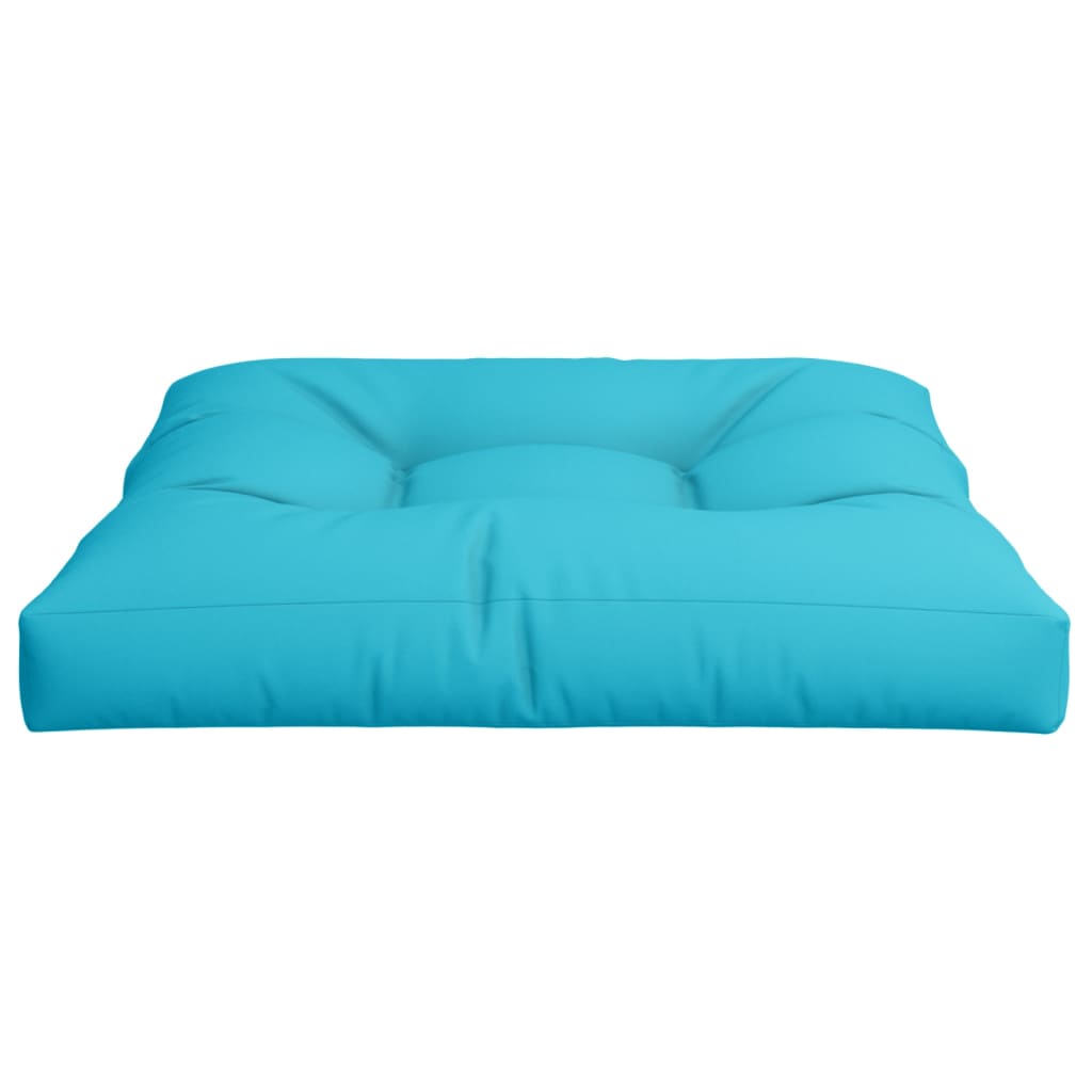 Cuscino per Pallet Turchese 70x70x12 cm Tessuto | homemem39