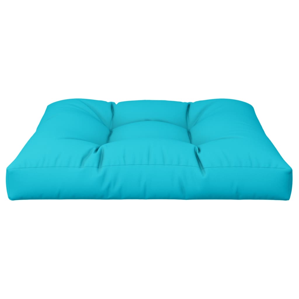 Cuscino per Pallet Turchese 70x70x12 cm Tessuto | homemem39