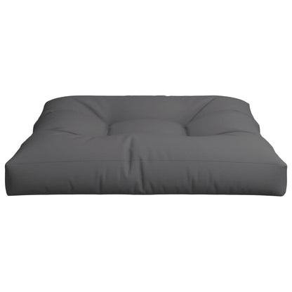 Cuscino per Pallet Antracite 80x80x12 cm in Tessuto | homemem39