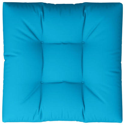 Cuscino per Pallet Blu 80x80x12 cm in Tessuto | homemem39