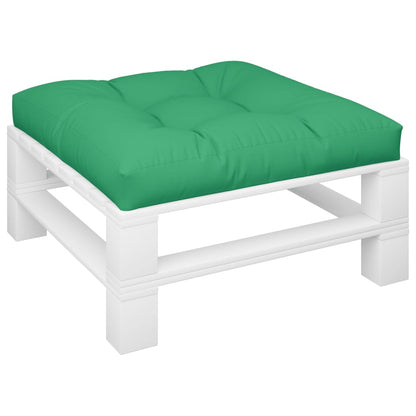 Cuscino per Pallet Verde 80x80x12 cm in Tessuto | homemem39