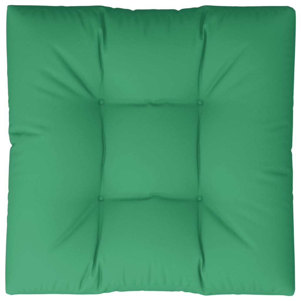 Cuscino per Pallet Verde 80x80x12 cm in Tessuto | homemem39