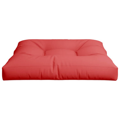 Cuscino per Pallet Rosso 80x80x12 cm in Tessuto | homemem39