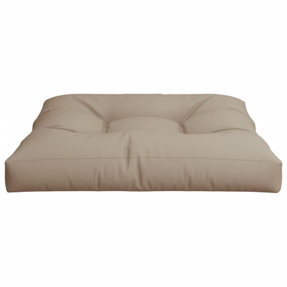 Cuscino per Pallet Tortora 80x80x12 cm in Tessuto | homemem39