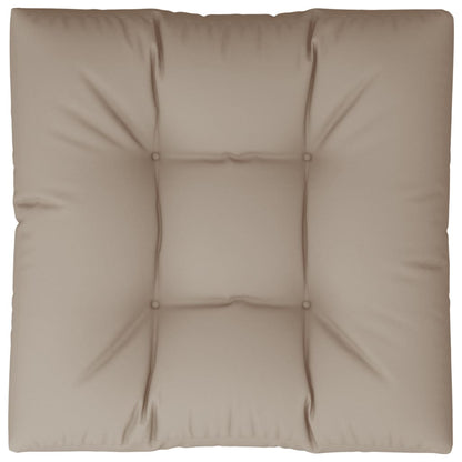 Cuscino per Pallet Tortora 80x80x12 cm in Tessuto | homemem39