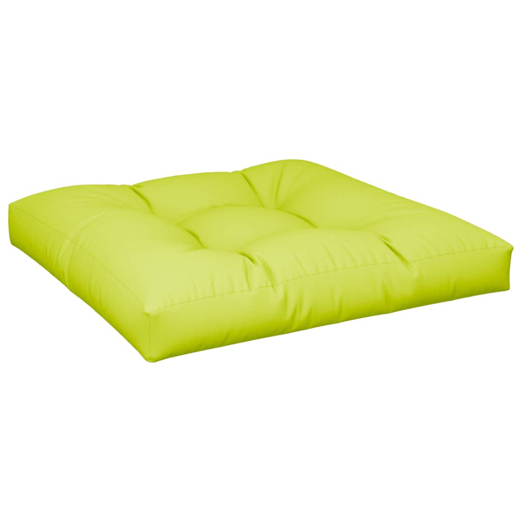 Cuscino per Divano Pallet Verde Brillante 80x80x12 cm | homemem39