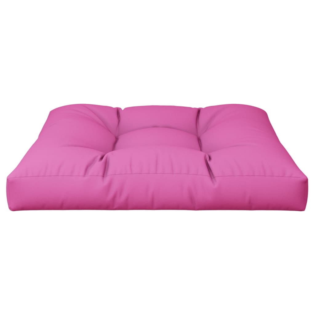 Cuscino per Pallet Rosa 80x80x12 cm in Tessuto | homemem39