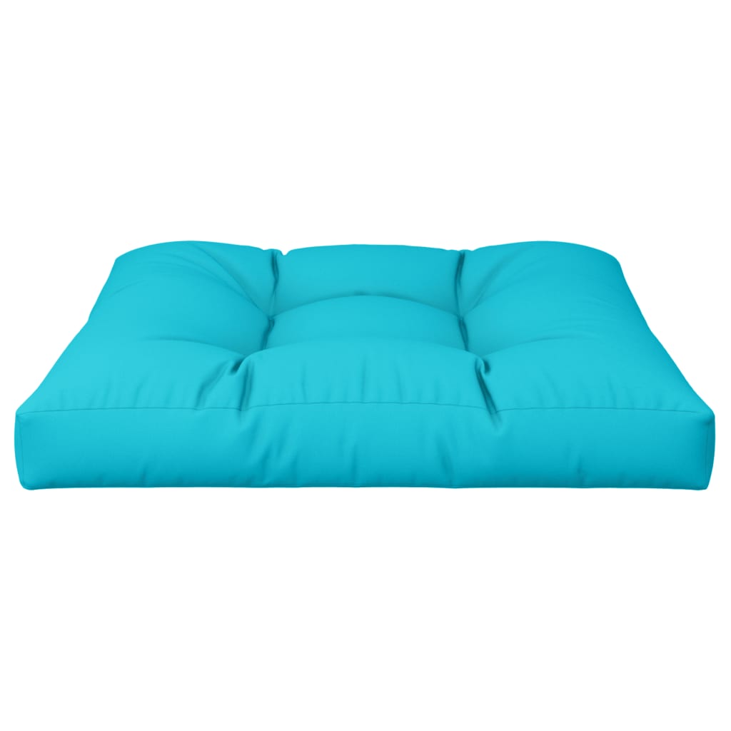 Cuscino per Pallet Turchese 80x80x12 cm in Tessuto | homemem39