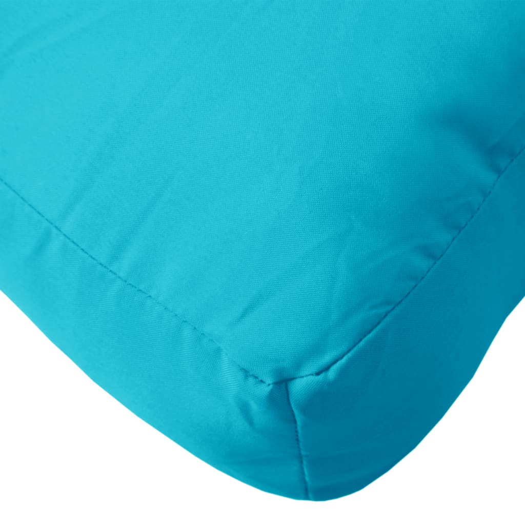Cuscino per Pallet Turchese 80x80x12 cm in Tessuto | homemem39