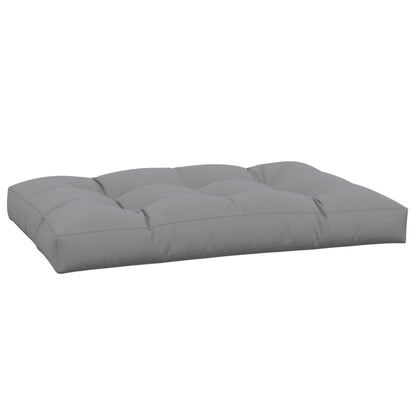 Cuscino per Pallet Grigio 120x80x12 cm in Tessuto | homemem39