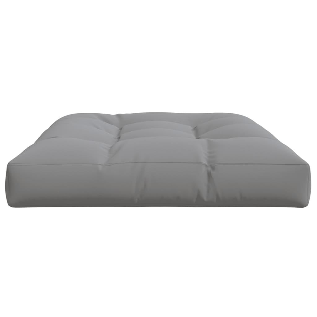 Cuscino per Pallet Grigio 120x80x12 cm in Tessuto | homemem39