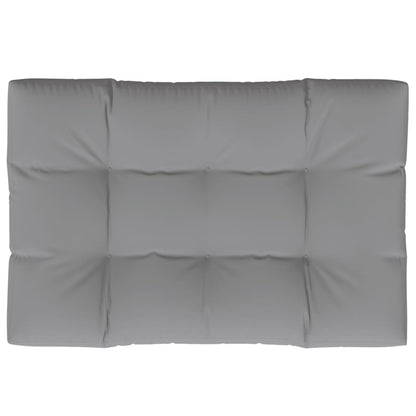 Cuscino per Pallet Grigio 120x80x12 cm in Tessuto | homemem39