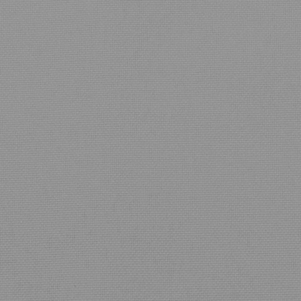 Cuscino per Pallet Grigio 120x80x12 cm in Tessuto | homemem39