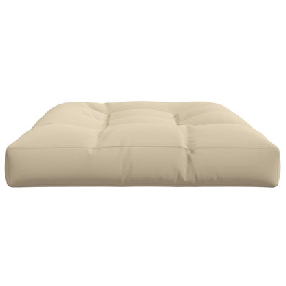 Cuscino per Pallet Beige 120x80x12 cm in Tessuto | homemem39